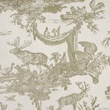 Western Toile Stone by Schumacher Traditional Toile Animal Wallpaper – Schumacher 5016442
