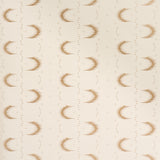 Aristelle abstract geometric bronze wallpaper with ikat-inspired feathered stripe effect by Schumacher