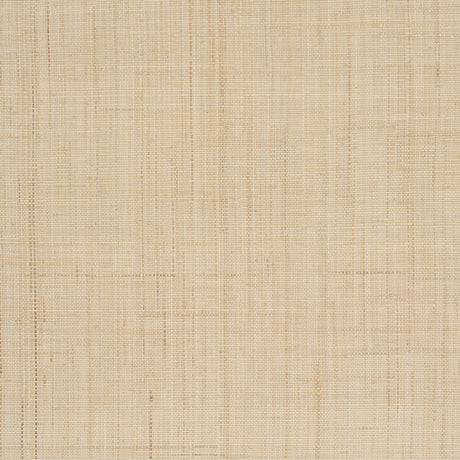 Blonde Raffia wallpaper in wheat colorway, featuring a refined woven texture and natural tones, by Schumacher.