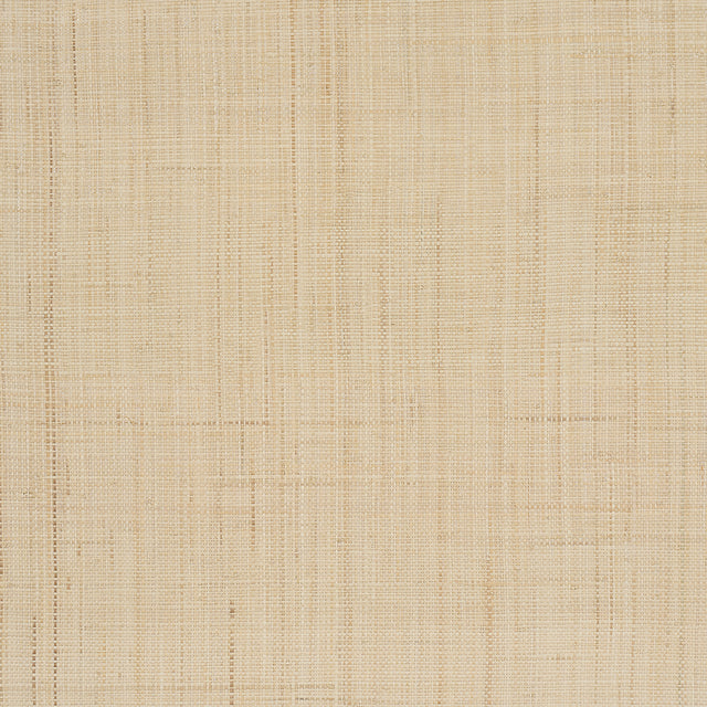 Blonde Raffia wallpaper in wheat colorway, featuring a refined woven texture and natural tones, by Schumacher.