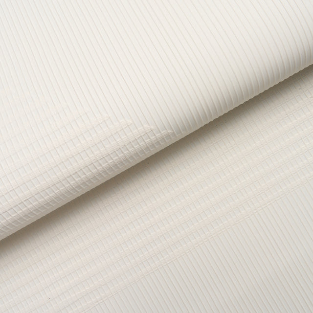 Hand Combed Triangles White by Schumacher Modern Geometric Wallpaper – Schumacher 5016521