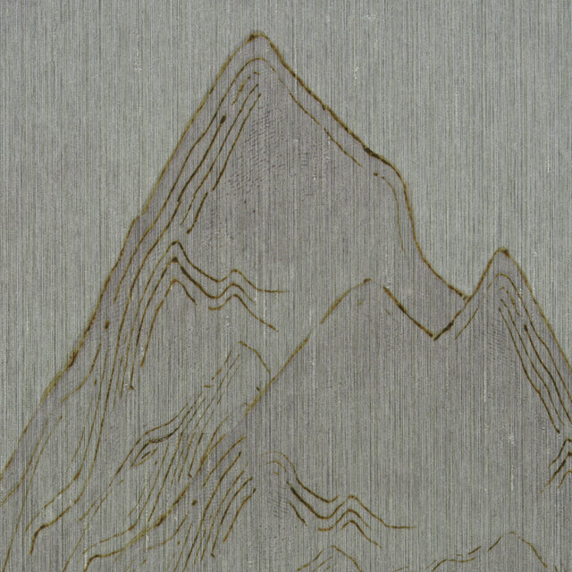 Atmospheric Landscape Panel Set Misty Mountains by Schumacher Scenic Mountain Wall Mural – Schumacher 5016530