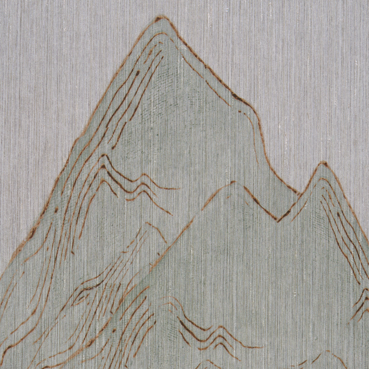 Atmospheric Landscape Panel Set Verdant Vista Scenic Mountain Wallpaper – Schumacher 5016531