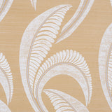 Banana Leaf Sisal Oatmeal by Neisha Crosland Botanical Wallpaper – Schumacher 5016550