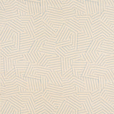 Deconstructed Stripe Sisal wallpaper in Cobalt by Miles Redd for Schumacher, featuring a geometric stripe pattern on paper-backed sisal.