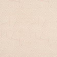 Deconstructed Stripe Sisal wallpaper in red by Miles Redd for Schumacher, featuring a geometric stripe pattern on sisal