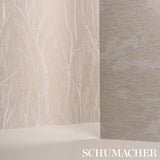 Komorebi Golden Hour by Schumacher Textured Metallic Wallpaper – Schumacher 5016592, 55 in x 35 ft
