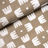 Raze Sisal Dust by Hadiya Williams Modern Checkerboard Sisal Wallpaper – Schumacher 5016631
