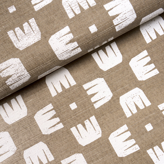 Raze Sisal Dust by Hadiya Williams Modern Checkerboard Sisal Wallpaper – Schumacher 5016631