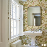 Josephine Sisal Citron by Schumacher Tree of Life Floral Wallpaper – Schumacher 5016681