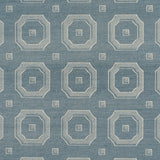 Beveled Frame Sisal Denim by Schumacher Modern Trompe L'oeil Sisal Wallpaper – Schumacher 5016730