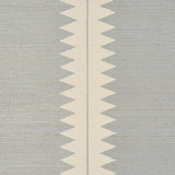 Bristle Stripe Sisal Mineral by Schumacher Textured & Woven Wallcoverings – Schumacher 5016740