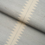 Bristle Stripe Sisal Mineral by Schumacher Textured & Woven Wallcoverings – Schumacher 5016740