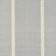 Bristle Stripe Sisal wallpaper in Mineral by Schumacher, featuring a sawtooth stripe pattern on woven sisal texture.