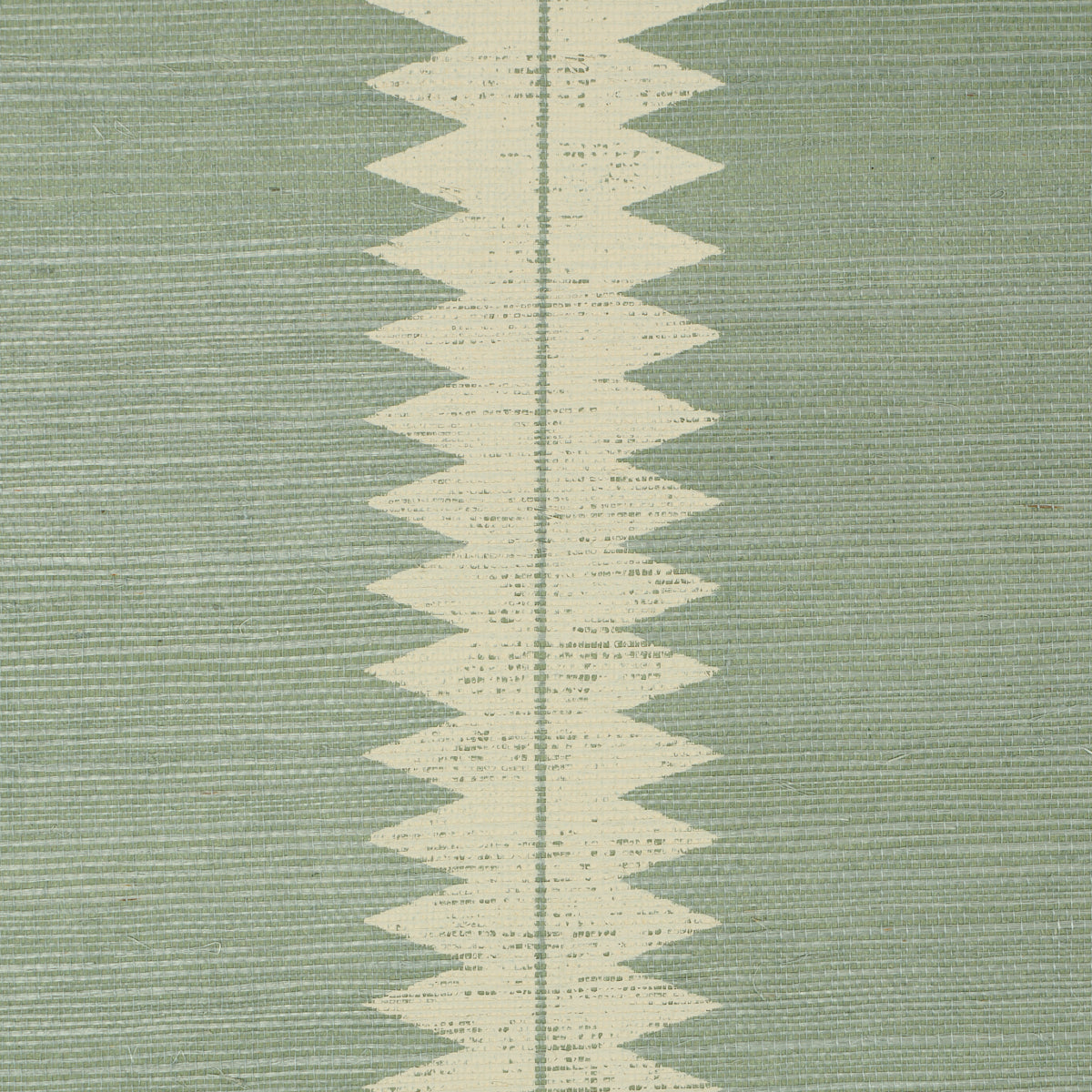 Bristle Stripe Sisal Seaglass by Schumacher Textured & Woven Wallcoverings – Schumacher 5016742