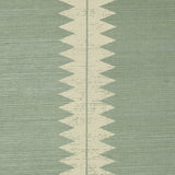 Bristle Stripe Sisal Seaglass by Schumacher Textured & Woven Wallcoverings – Schumacher 5016742