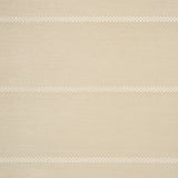 Checkered Stripe Sisal wallpaper in Birch by Schumacher, a hand-printed, textural horizontal stripe wallcovering with a small-scale checkered motif.