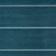 Checkered Stripe Sisal wallpaper in Peacock by Schumacher, a hand-printed, textural horizontal stripe wallcovering with a checkered motif.