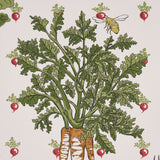 Green Grocer Multi by Schumacher Playful Vegetable Print Wallpaper – Schumacher 5016780