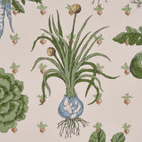 Green Grocer Parchment Botanical Vegetable Wallpaper – Schumacher 5016781
