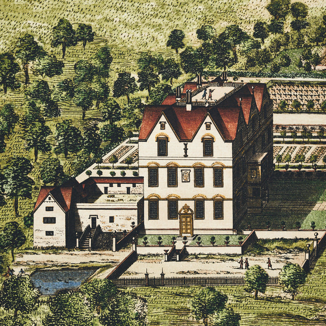 Mr. Darcy 3 Panel Set Pemberley Green Scenic Wallpaper Mural by Johnson Hartig – Schumacher 5016810