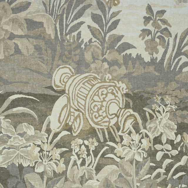 La Forêt 3 Panel Set Scenic Wallpaper in Oyster Forest by Johnson Hartig – Schumacher 5016823