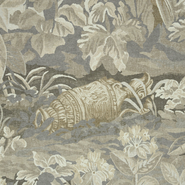 La Forêt 3 Panel Set Scenic Wallpaper in Oyster Forest by Johnson Hartig – Schumacher 5016823