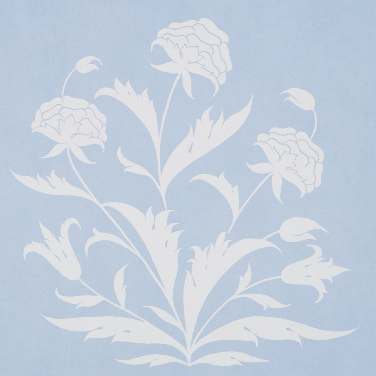 Palladio Mughal Two Panel Set Sky by Marie-Anne Oudejans – Schumacher 5016831