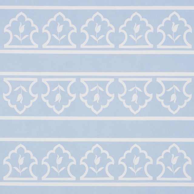 Palladio Mughal Two Panel Set Sky by Marie-Anne Oudejans – Schumacher 5016831