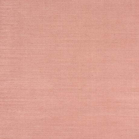Haruki Sisal wallpaper in 36 Hours in Marrakesh by Schumacher. Textured sisal wallcovering in a warm, earthy pink hue.