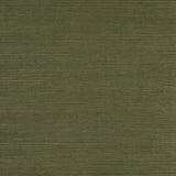 Haruki Sisal Night on Earth by Schumacher - Textured green sisal wallcovering roll and detail