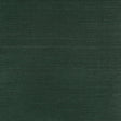 Haruki Sisal in Kismet by Schumacher - deep green textured sisal wallcovering, shown as a roll and flat surface