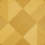 Maestro Tanlines by Backdrop Geometric Diamond Parquet Wallpaper – Schumacher 5016882