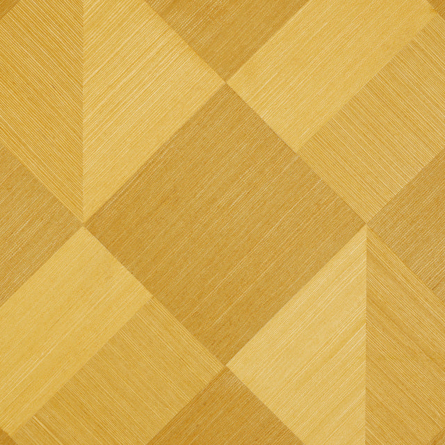 Maestro Tanlines by Backdrop Geometric Diamond Parquet Wallpaper – Schumacher 5016882