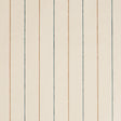 Draper Stripe wallpaper in Moonlight by Schumacher, featuring vertical multicolor pinstripes on a neutral background.