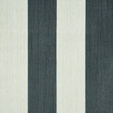 Backdrop Painter's Stripe wallpaper in Rococo by Schumacher, featuring wide hand-pieced mosaic stripes with ribbed texture and subtle sheen.