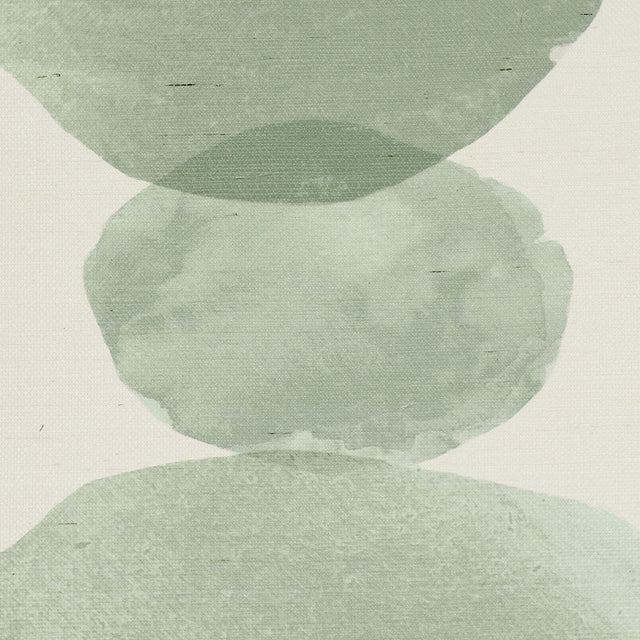 Hyperion Sisal Soft Green by Schumacher Artistic Ink Wash Wallpaper – Schumacher 5016912