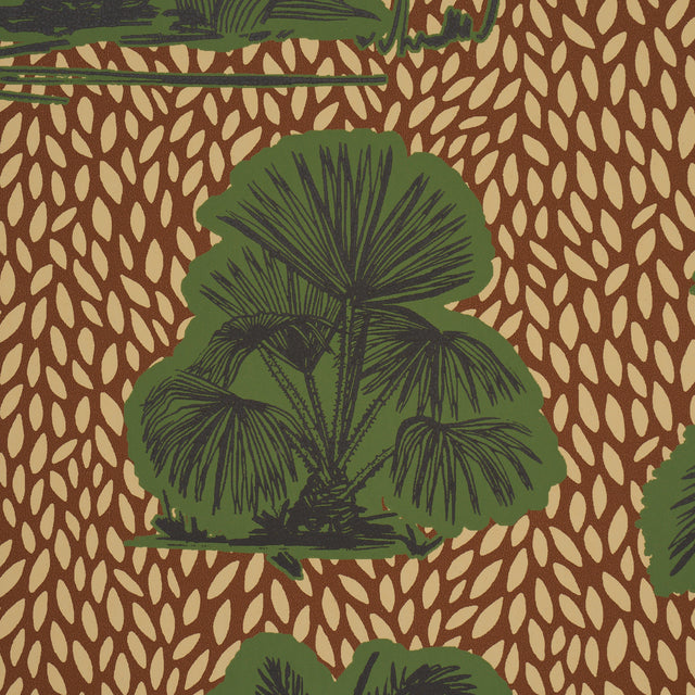 Tropical Safari Print Orinoco Verdant Oasis by Johanna Ortiz – Schumacher 5016920