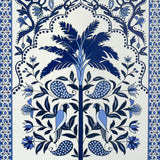 Amazonas Mystique Tropical Blue Wallpaper by Johanna Ortiz – Schumacher 5016941