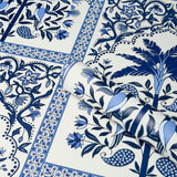Amazonas Mystique Tropical Blue Wallpaper by Johanna Ortiz – Schumacher 5016941