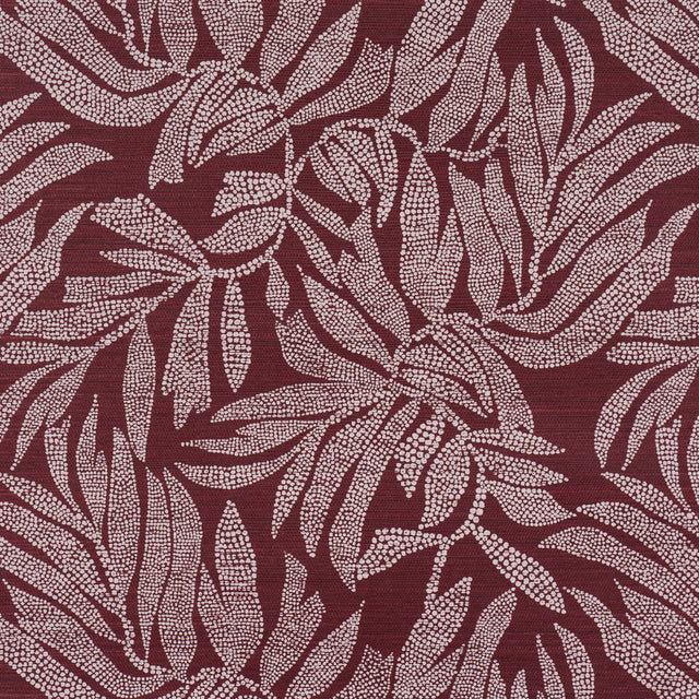 Tayrona Palm Mosaic Sisal Coconut Latte by Johanna Ortiz Botanical Wallpaper – Schumacher 5016952