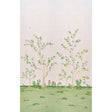 Citrus Blossom 2 Panel Set wallpaper in blush, featuring hand-painted lemon trees and botanical details on a soft background.