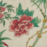 Arasi Botanical Parchment by Schumacher Botanical Garden Wallpaper – Schumacher 5017171