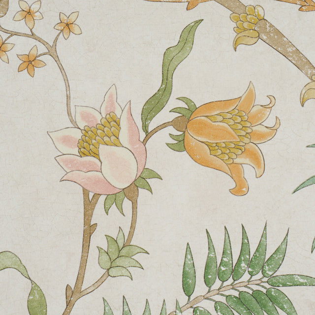 Arasi Botanical Petal by Schumacher Large-Scale Botanical Wallpaper – Schumacher 5017172SAM