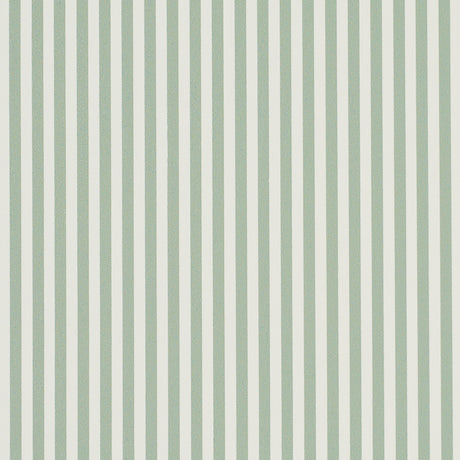 Emma Stripe Narrow wallpaper in Aegean by Schumacher, featuring narrow vertical stripes in a fresh, timeless design.