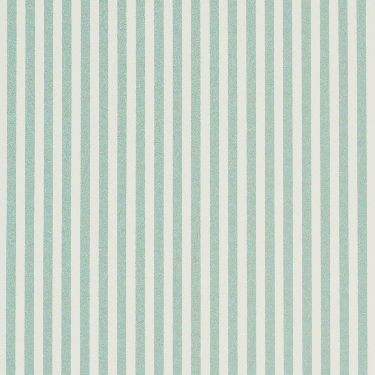 Emma Stripe Narrow wallpaper in teal by Schumacher, featuring crisp, narrow vertical stripes for a timeless and fresh look.
