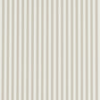 Emma Stripe Narrow wallpaper in Stone by Schumacher, classic narrow vertical stripe wallcovering in neutral tones