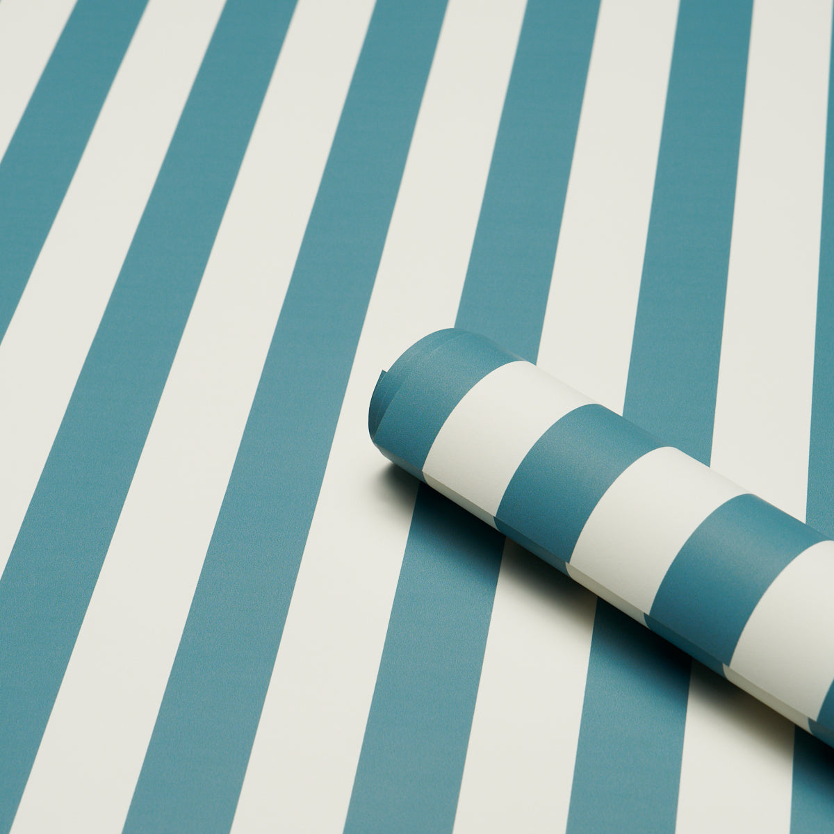 Emma Stripe Azure by Schumacher Perennial Favorites Collection Classic Stripe Wallpaper – Schumacher 5017214
