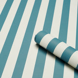 Emma Stripe Azure by Schumacher Perennial Favorites Collection Classic Stripe Wallpaper – Schumacher 5017214