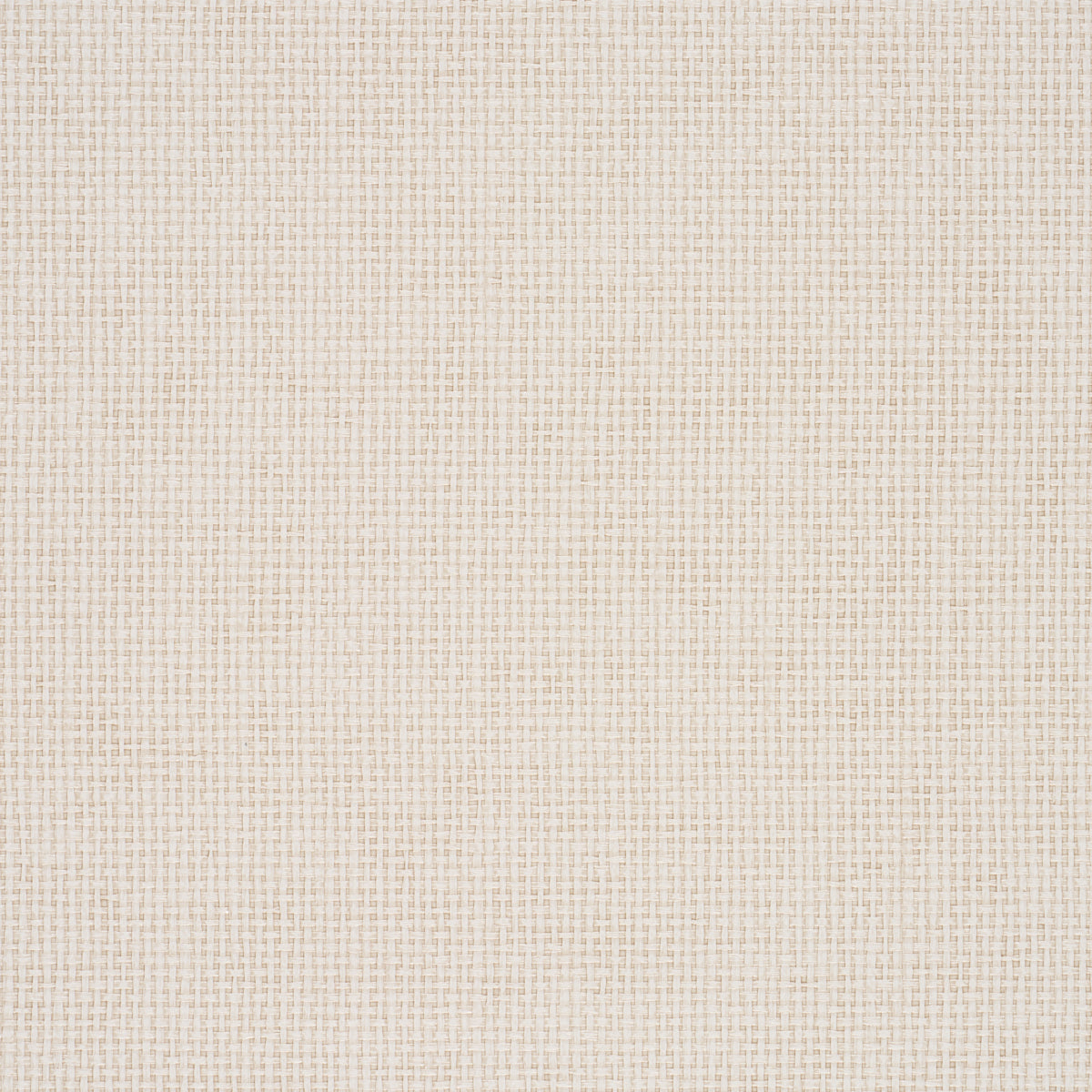 Paperweave Vinyl wallpaper in Pearl by Schumacher. Faux-woven texture, durable, and ideal for high-traffic areas.